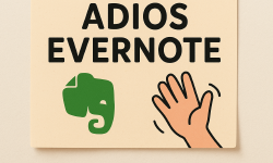 Featured image of post Adiós Evernote, bromas las justas
